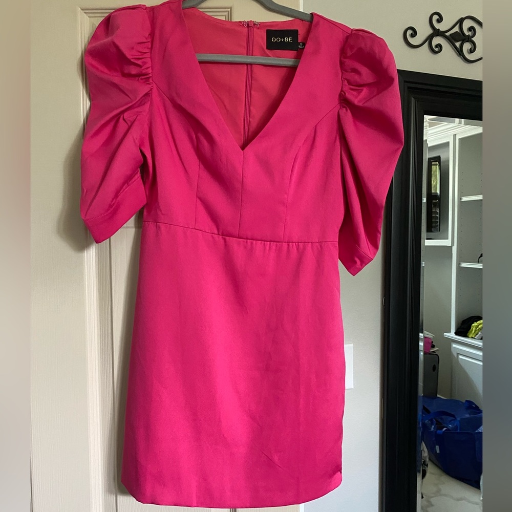 DO+BE hot pink dress